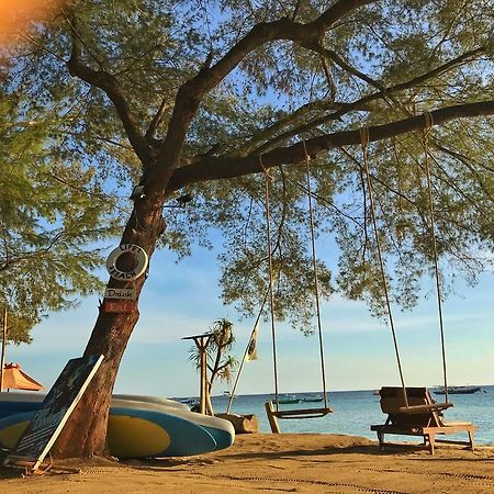Good Heart Hotel Gili Trawangan Buitenkant foto
