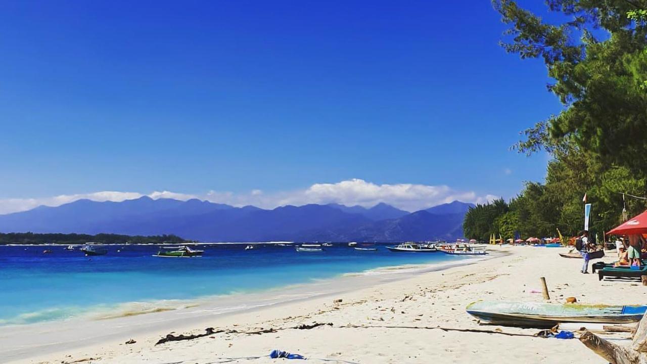 Good Heart Hotel Gili Trawangan Buitenkant foto