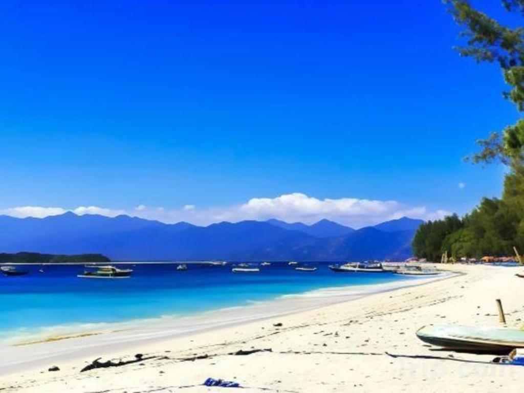 Good Heart Hotel Gili Trawangan Buitenkant foto