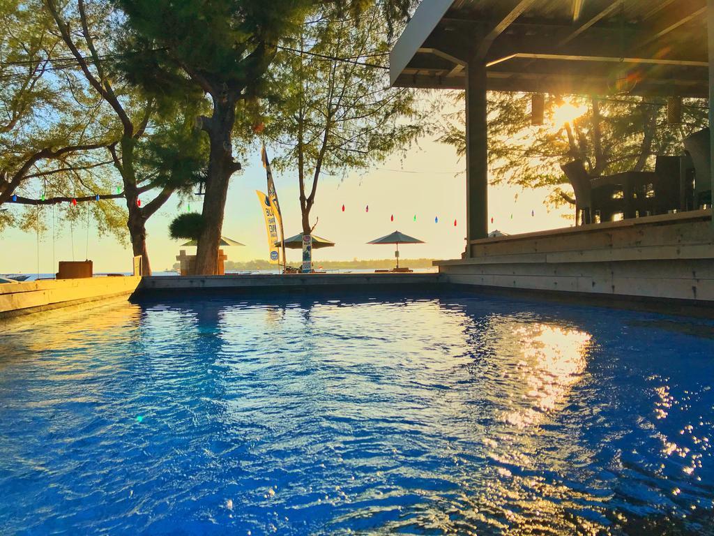 Good Heart Hotel Gili Trawangan Buitenkant foto